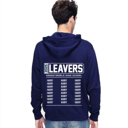  Personalized Leavers 2025 Hoodeyworld High School Graduation Student Names Stars & Stripes Hoodie